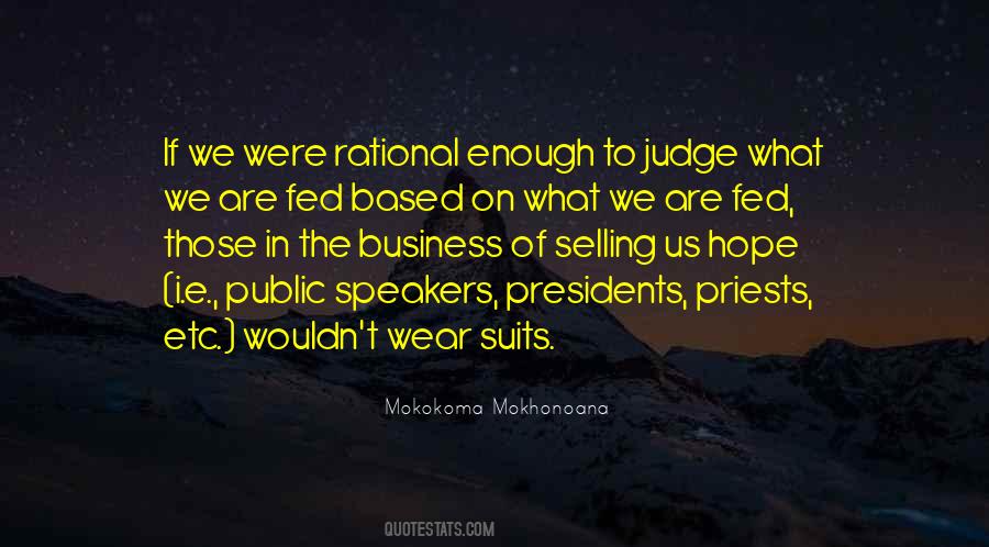 Quotes About Business Suits #1812390