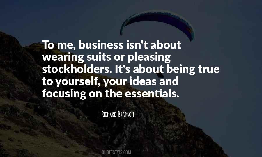 Quotes About Business Suits #286961