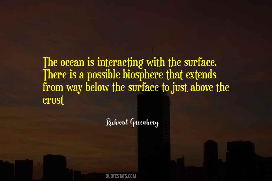 Quotes About Below The Surface #1708365