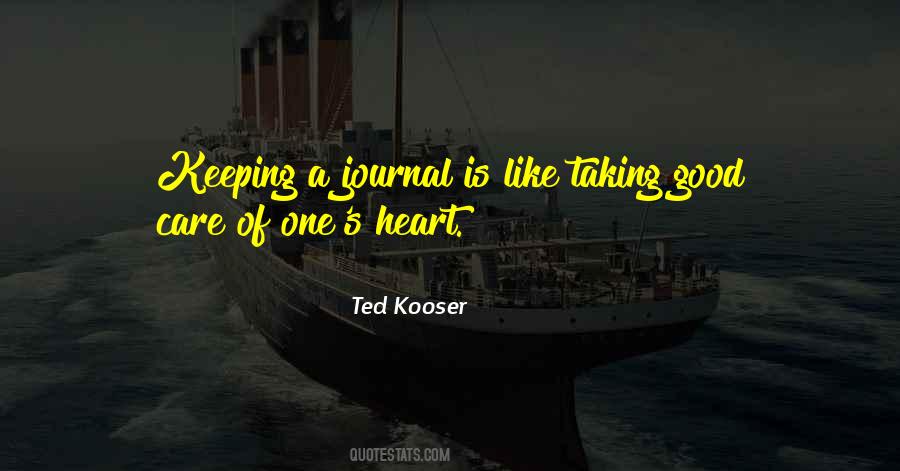 Quotes About Keeping A Journal #1020944