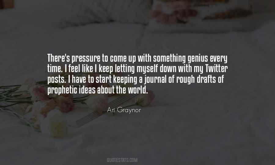 Quotes About Keeping A Journal #549041