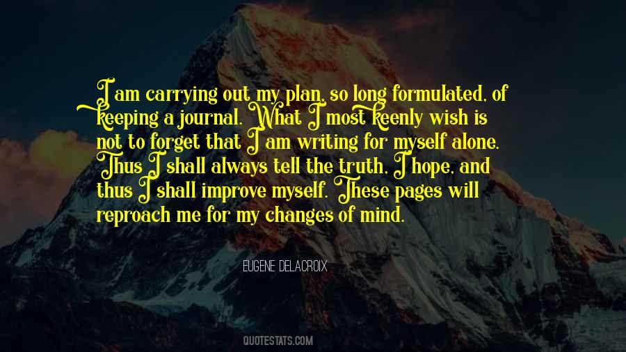 Quotes About Keeping A Journal #571968