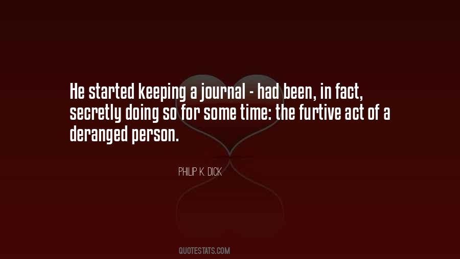 Quotes About Keeping A Journal #999715