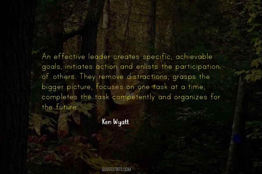 An Effective Leader Quotes #1122786