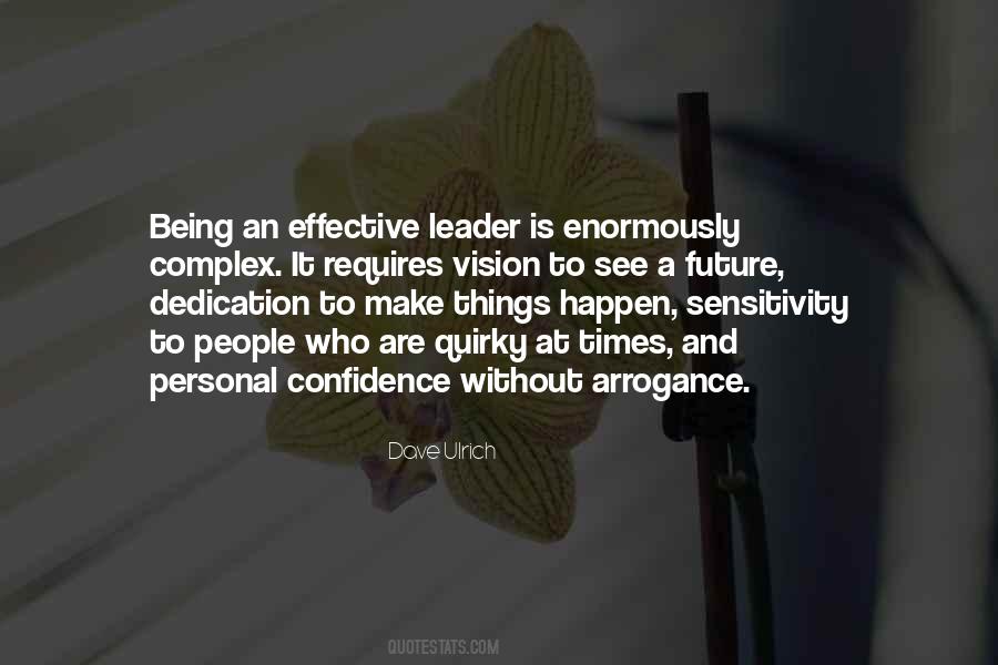 An Effective Leader Quotes #1290495