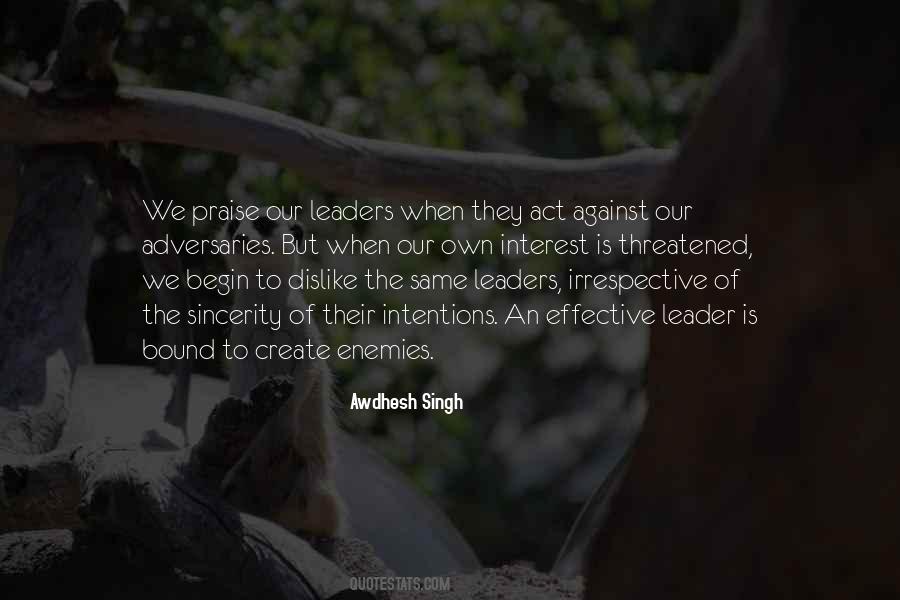 An Effective Leader Quotes #1596629