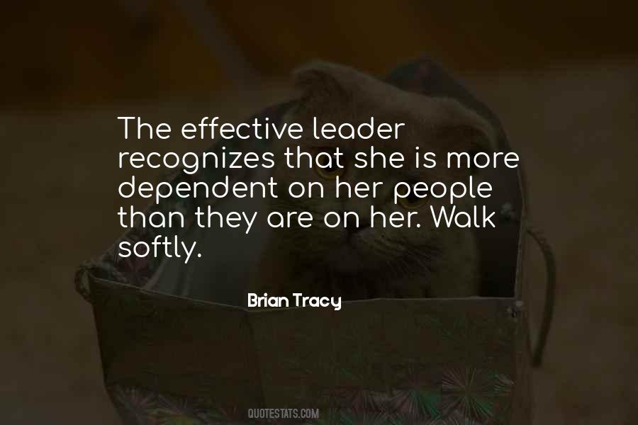 An Effective Leader Quotes #30185