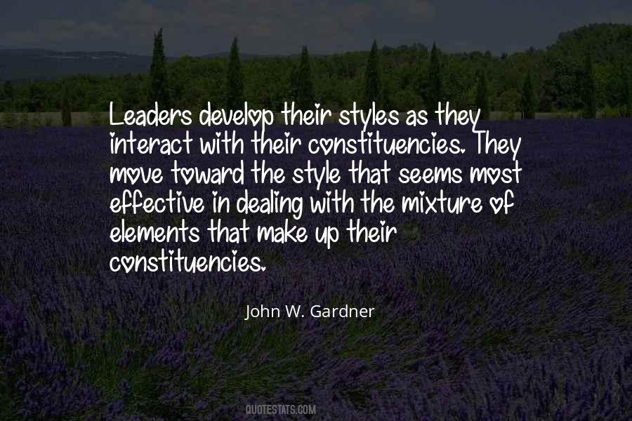 An Effective Leader Quotes #581045