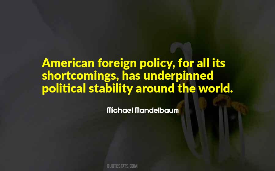 Quotes About Political Stability #1512736