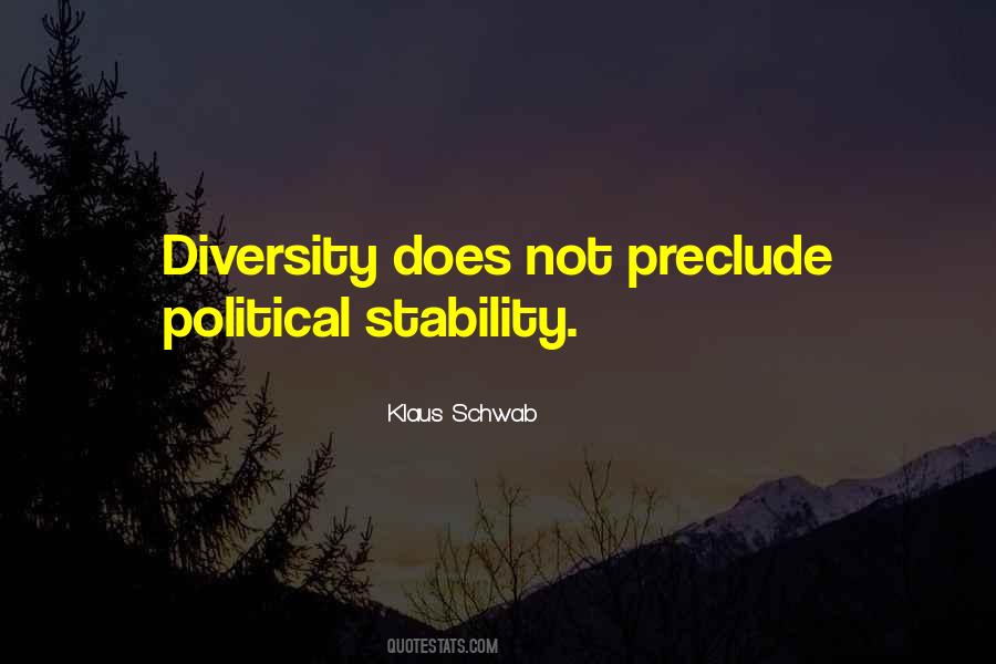 Quotes About Political Stability #213702