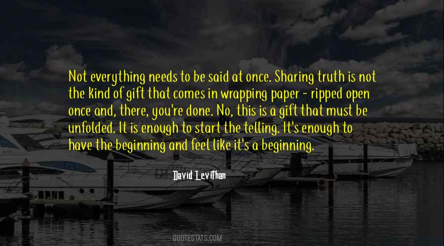 Quotes About Not Telling Everything #977004