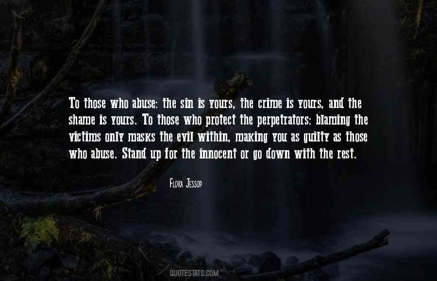 Quotes About Abusers #1193075