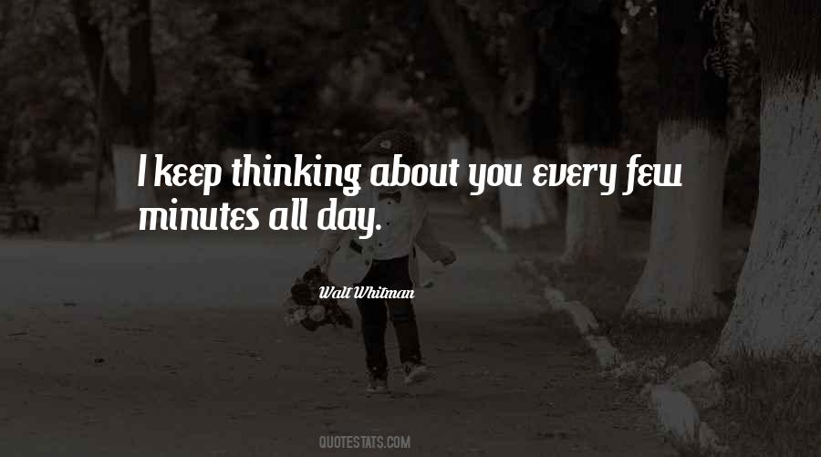 Quotes About Thinking About You #237124