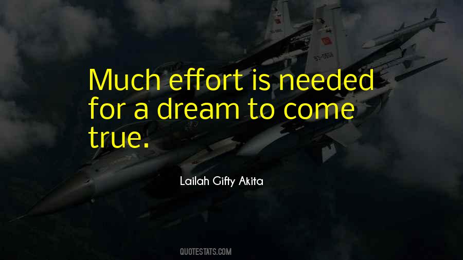 Persistent Effort Quotes #409569