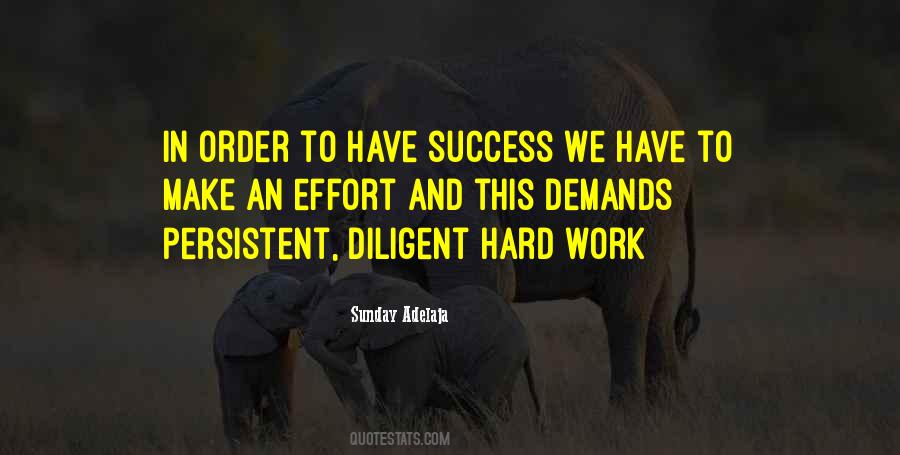 Persistent Effort Quotes #544661