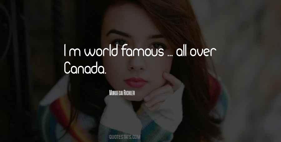 Quotes About Canada #1221212