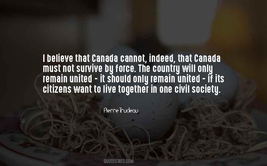 Quotes About Canada #1416550