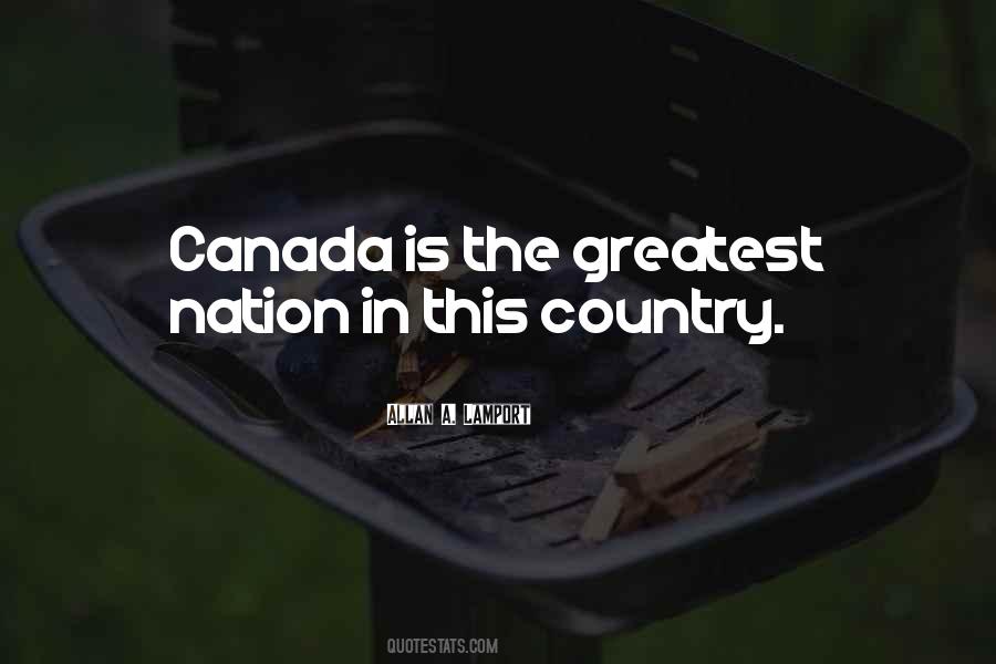 Quotes About Canada #1423528