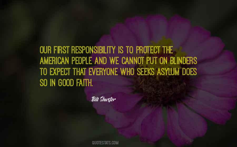 Quotes About Responsibility To Protect #950182