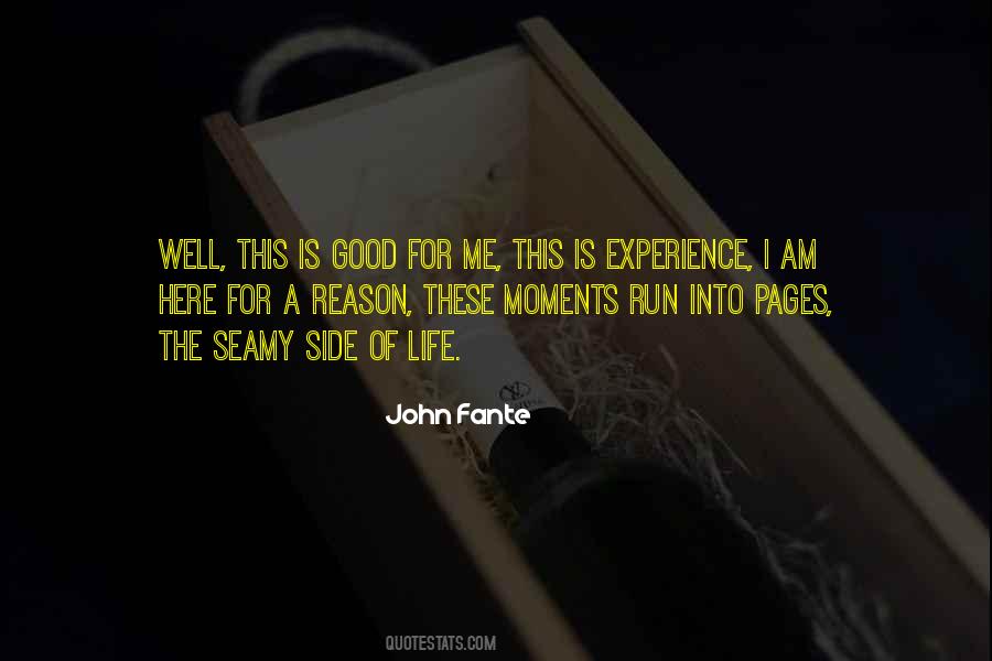 Quotes About A Good Experience #116420