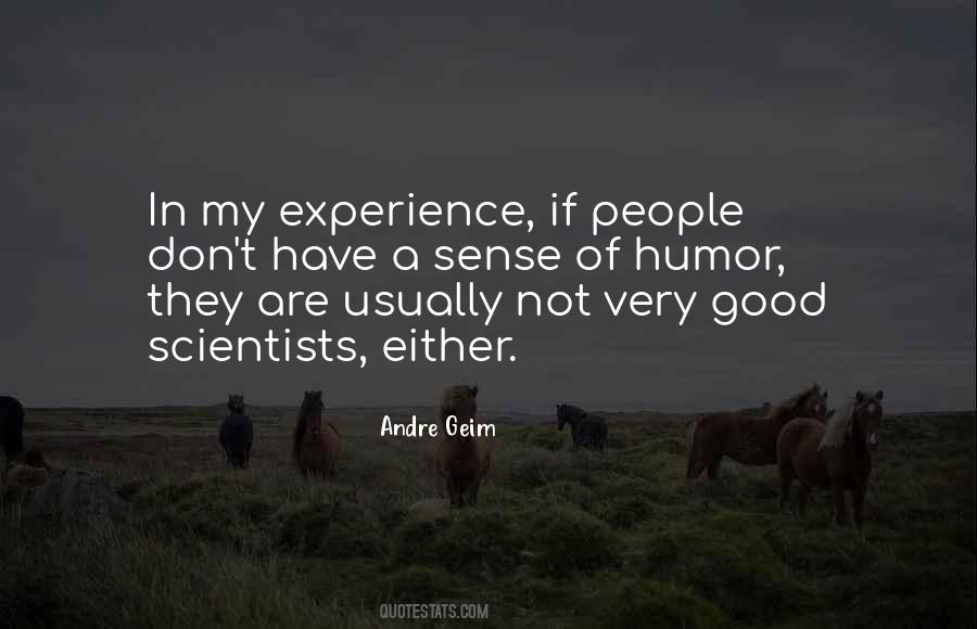 Quotes About A Good Experience #33189