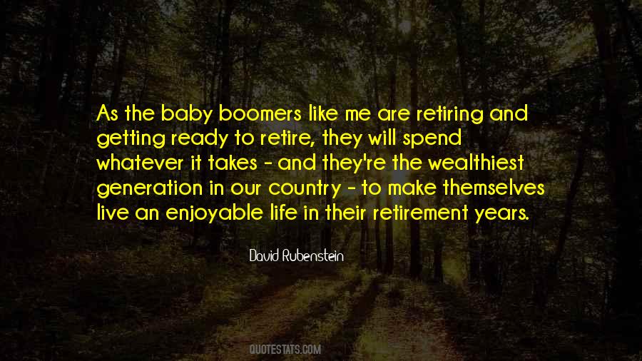 Quotes About Baby Boomers #1366268