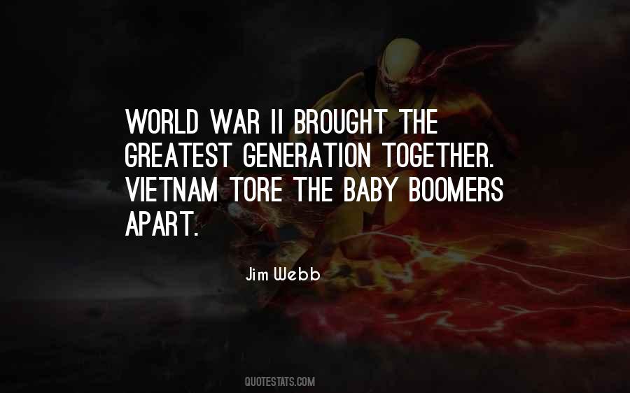 Quotes About Baby Boomers #65365