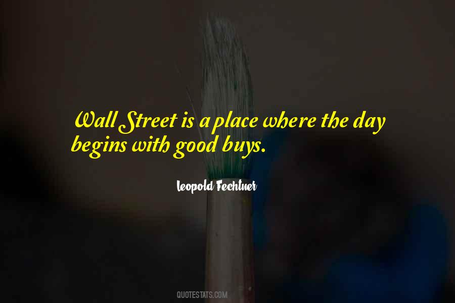 Quotes About Wall Street #1313639