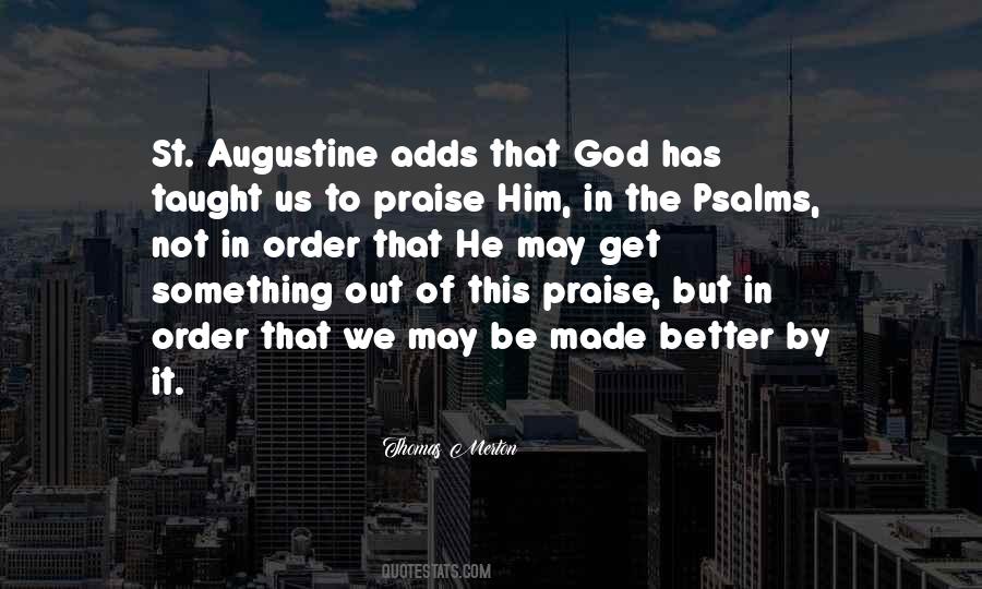 Quotes About God Psalms #1499027