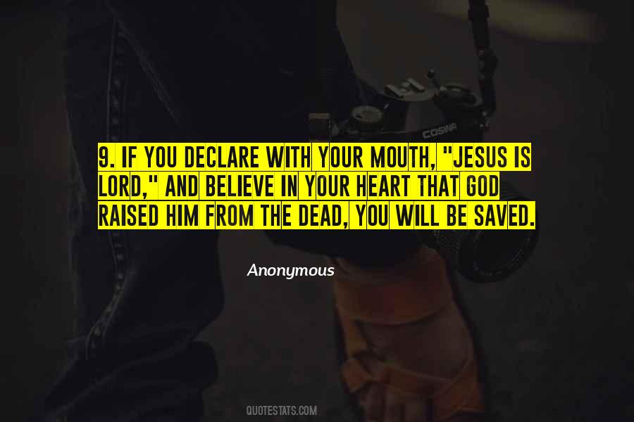 Quotes About Jesus Is Lord #1856182