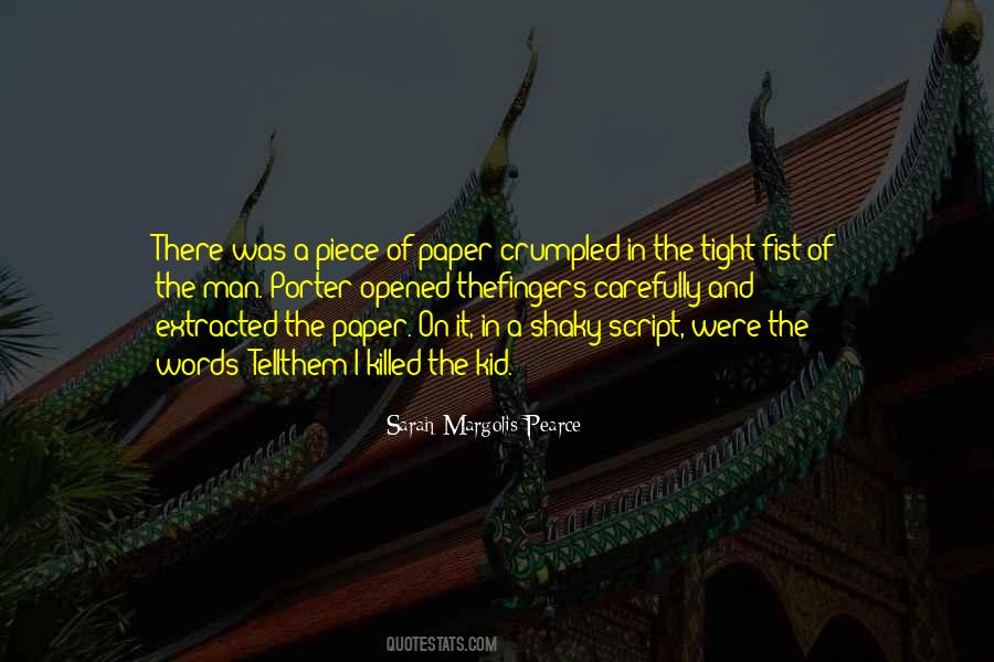 Quotes About Crumpled Paper #25269