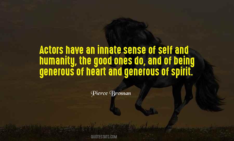 Being Generous Quotes #894091