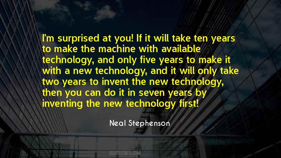Quotes About New Technology #1267162