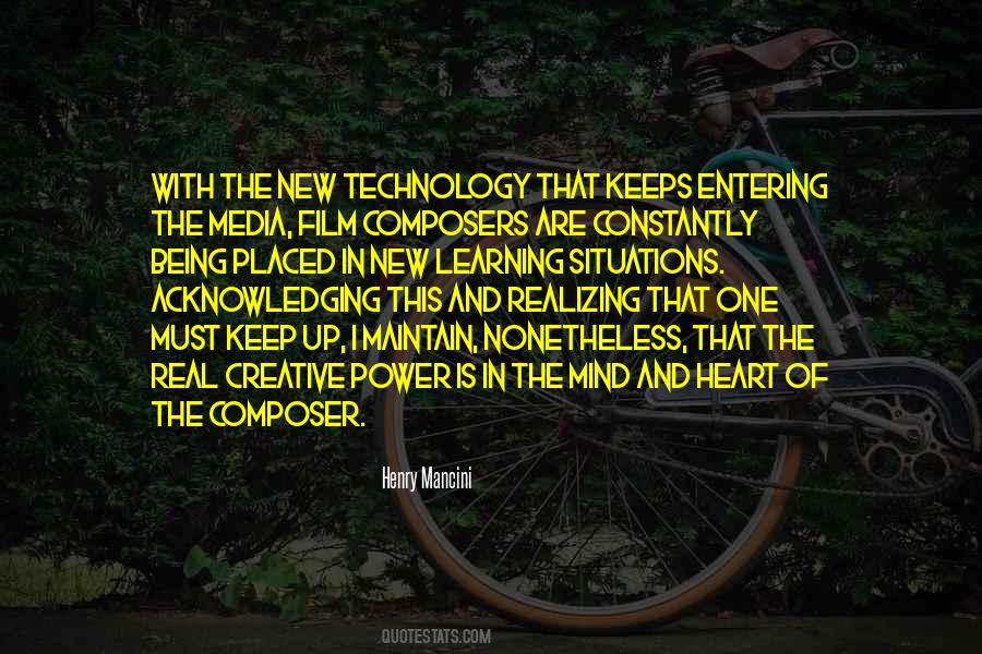 Quotes About New Technology #1354612