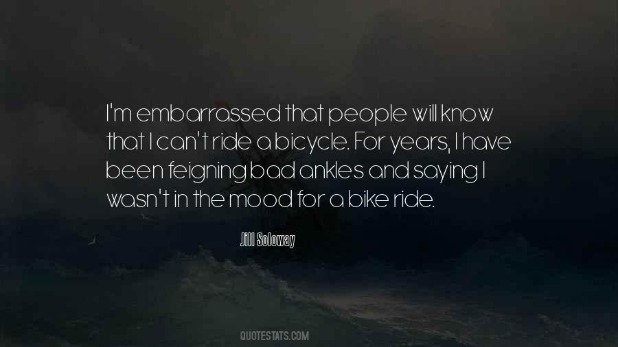 Quotes About Bike Ride #1243001