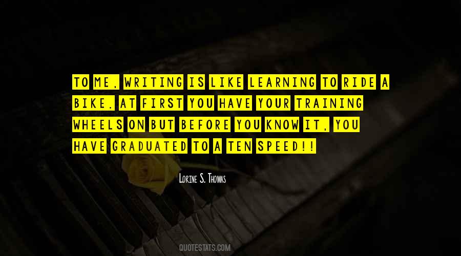 Quotes About Bike Ride #353694