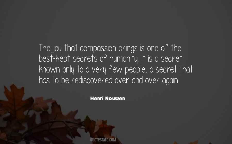 Joy Of Compassion Quotes #1138424