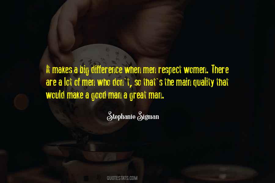 Respect Women Quotes #1621756