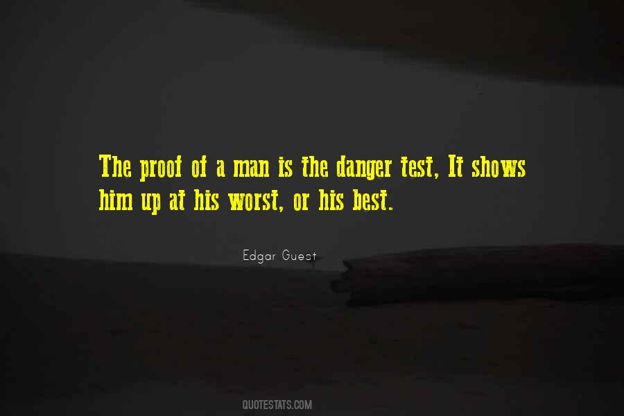 Worst Of Men Quotes #882131