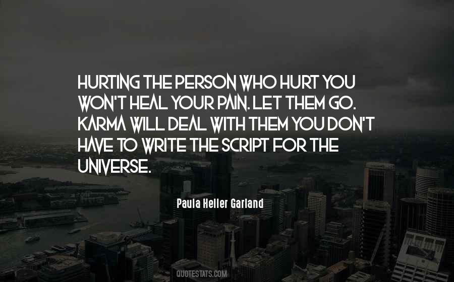 Quotes About Person Who Hurt You #1670858