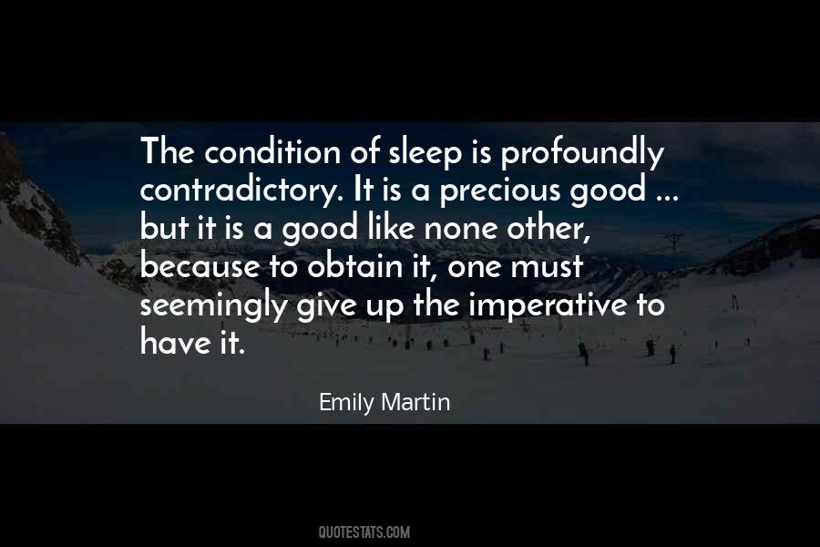 Quotes About Good Sleep #276555