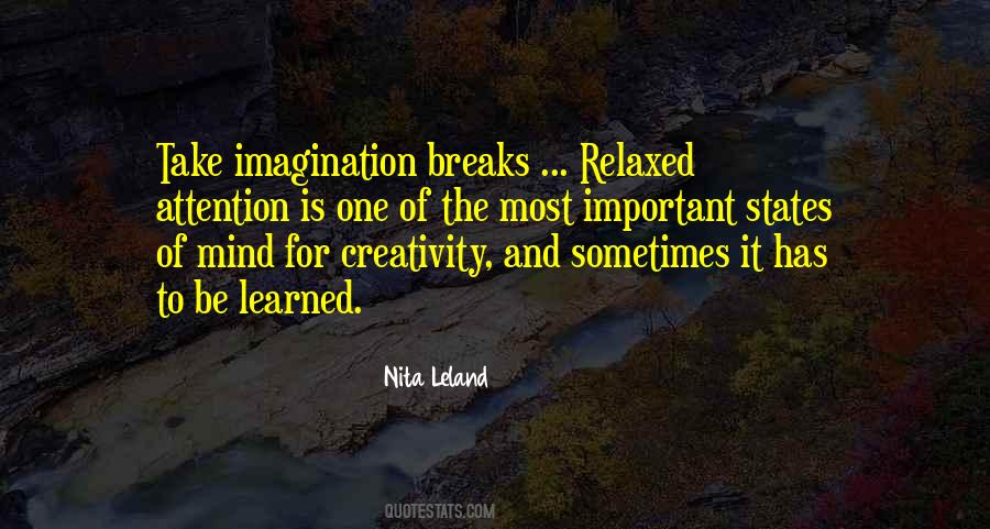 Mind And Imagination Quotes #322455