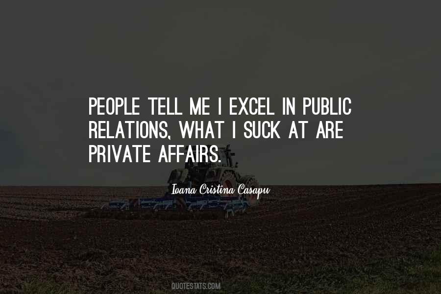 Quotes About Public Affairs #1312258