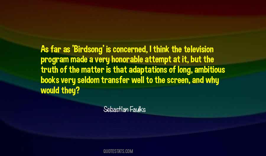 Quotes About Birdsong #187787
