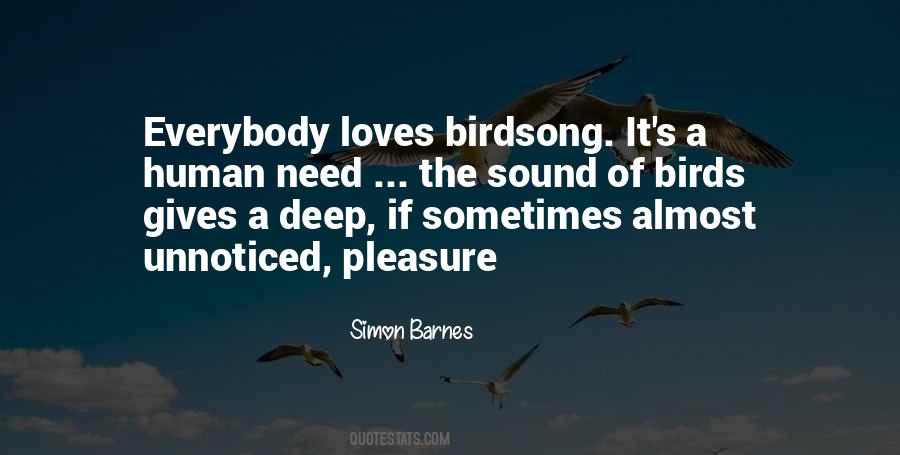 Quotes About Birdsong #630434