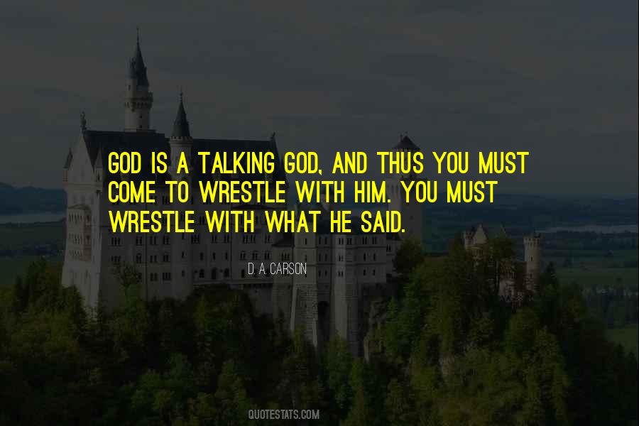 Quotes About Talking To God #560564