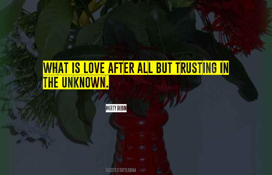 Quotes About The Unknown Love #846874