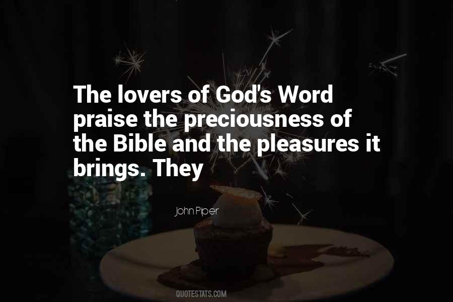 Word Of God The Bible Quotes #342081