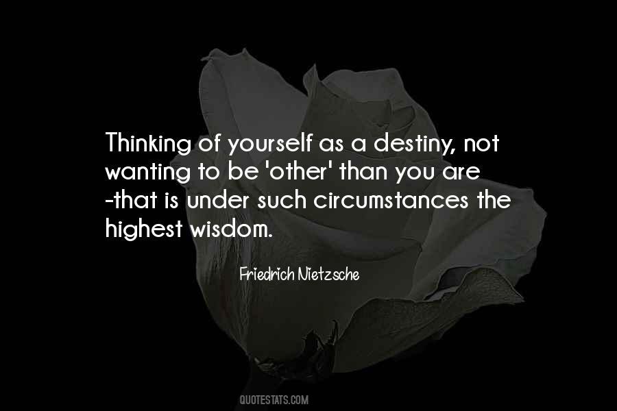 Quotes About Thinking Of Yourself #1210474