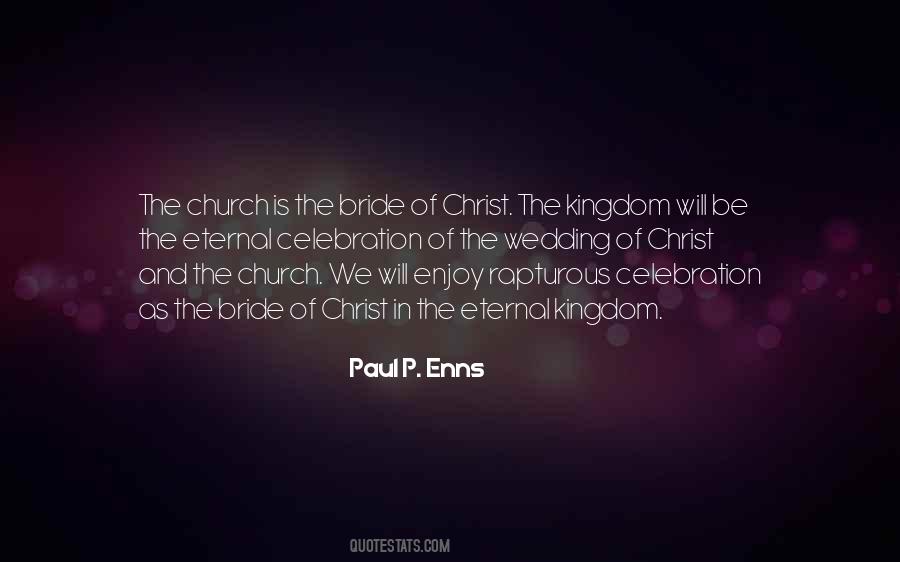 Quotes About Bride Of Christ #1694023